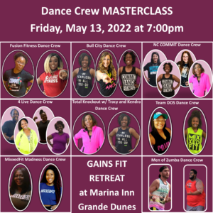 Dance Crew Fitness Masterclass 7:00pm