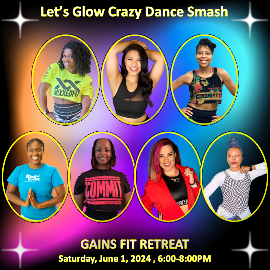 Lets Glow Crazy Dance Smash, Saturday, June 1, 6-8pm