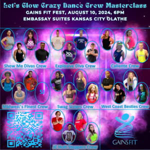 Let's Glow Crazy Dance Crew Masterclass