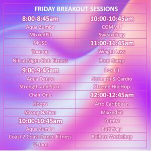 Friday Breakout Sessions VB 25