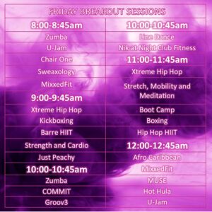 Friday Breakout Sessions LV 25