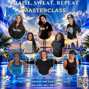 Praise, Sweat, Repeat Masterclass Bay 27
